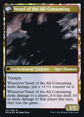 Hidetsugu Consumes All // Vessel of the All-Consuming [Kamigawa: Neon Dynasty Prerelease Promos] MTG Single Magic: The Gathering    | Red Claw Gaming
