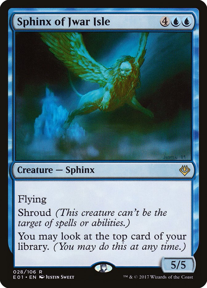 Sphinx of Jwar Isle [Archenemy: Nicol Bolas] MTG Single Magic: The Gathering    | Red Claw Gaming