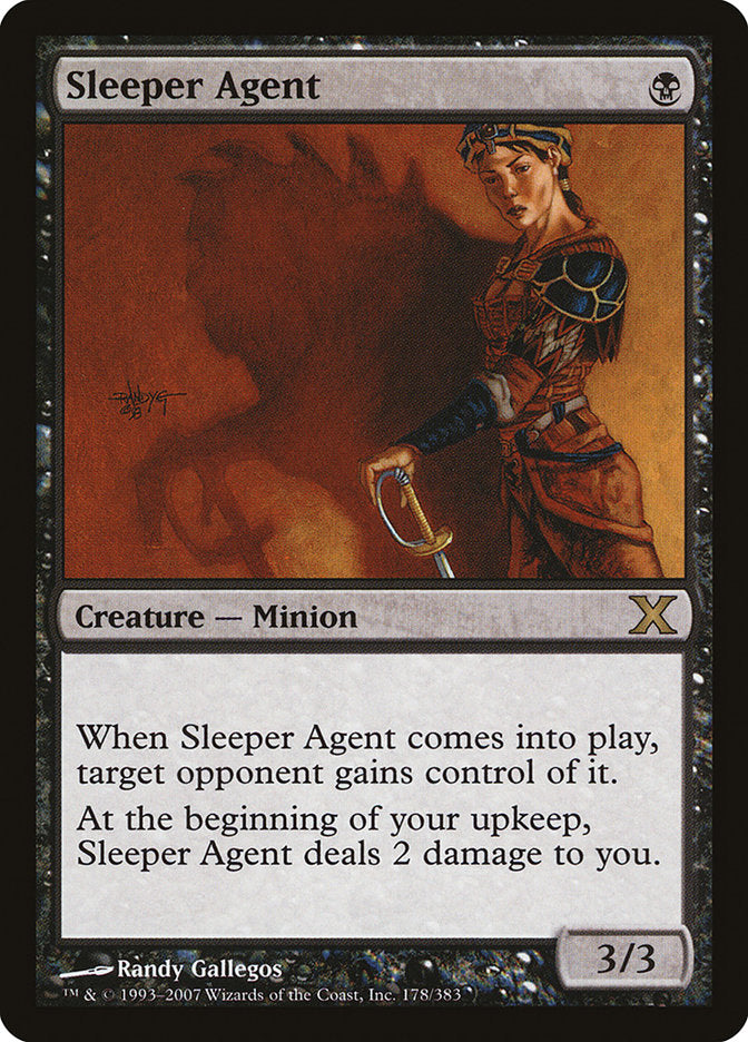 Sleeper Agent [Tenth Edition] MTG Single Magic: The Gathering    | Red Claw Gaming