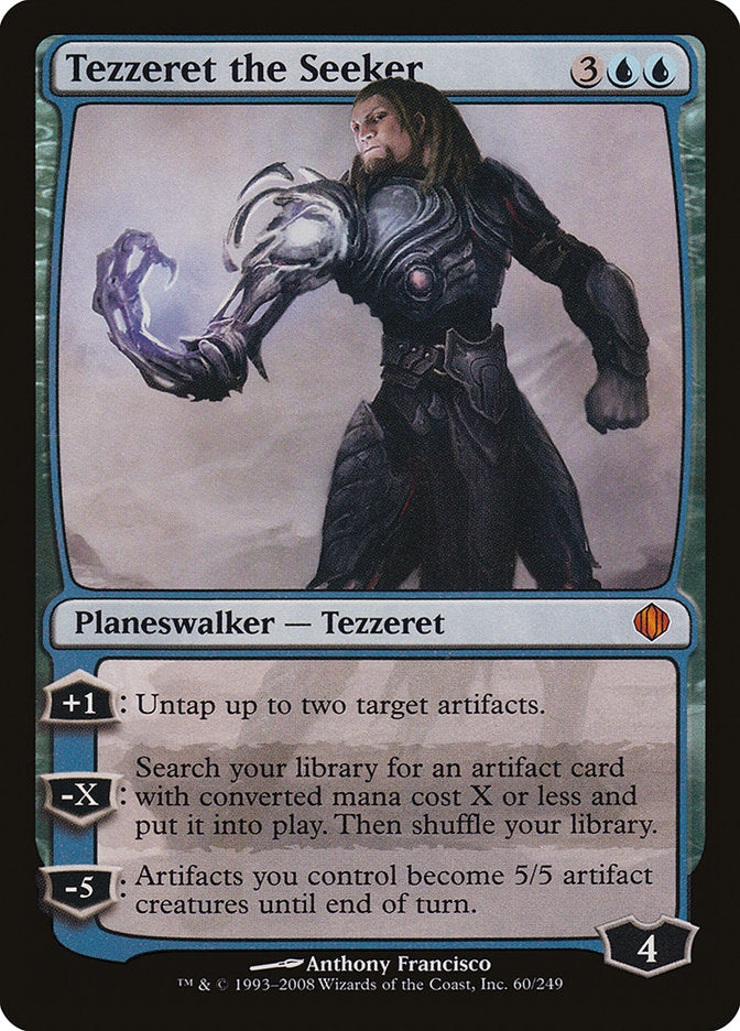 Tezzeret the Seeker [Shards of Alara] MTG Single Magic: The Gathering    | Red Claw Gaming