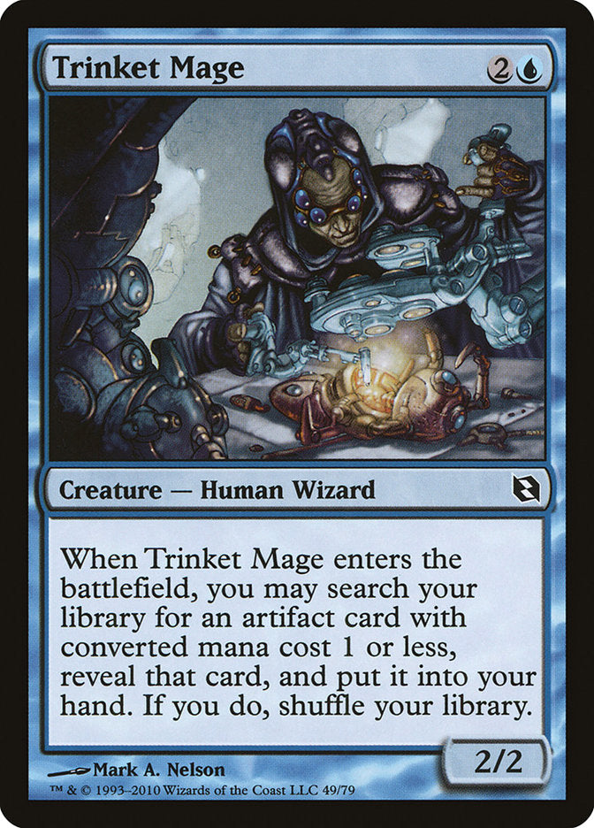 Trinket Mage [Duel Decks: Elspeth vs. Tezzeret] MTG Single Magic: The Gathering    | Red Claw Gaming