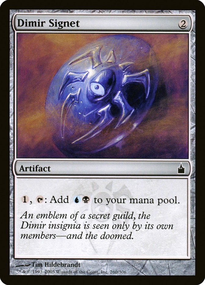 Dimir Signet [Ravnica: City of Guilds] MTG Single Magic: The Gathering    | Red Claw Gaming