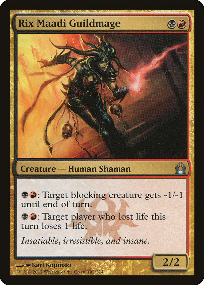 Rix Maadi Guildmage [Return to Ravnica] MTG Single Magic: The Gathering    | Red Claw Gaming