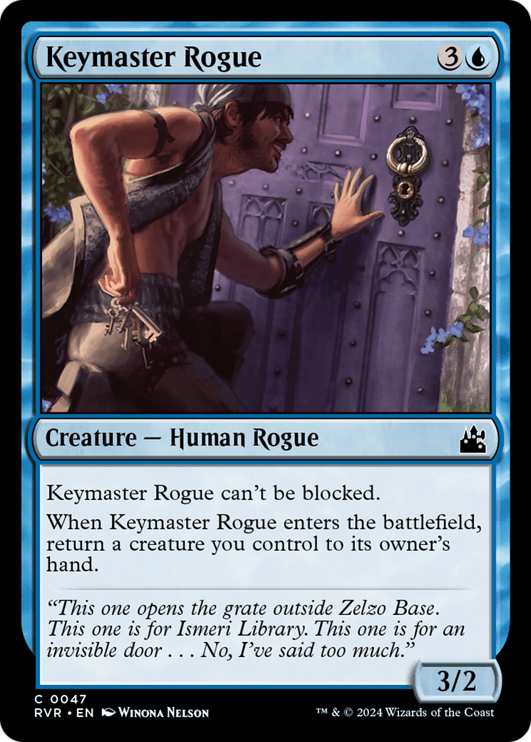 Keymaster Rogue [Ravnica Remastered] MTG Single Magic: The Gathering    | Red Claw Gaming