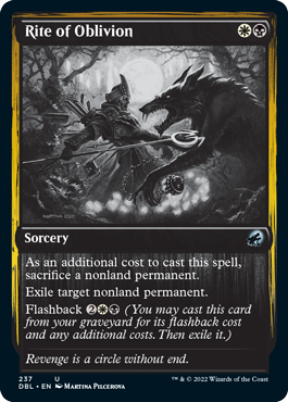 Rite of Oblivion [Innistrad: Double Feature] MTG Single Magic: The Gathering    | Red Claw Gaming