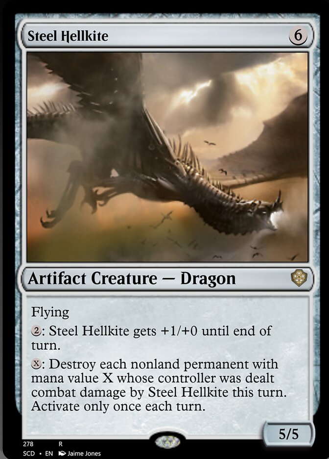 Steel Hellkite [Starter Commander Decks] MTG Single Magic: The Gathering    | Red Claw Gaming