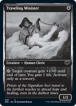 Traveling Minister [Innistrad: Double Feature] MTG Single Magic: The Gathering    | Red Claw Gaming