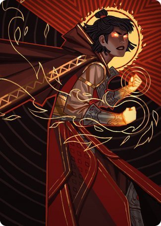 Infuriate Art Card [Strixhaven: School of Mages Art Series] MTG Single Magic: The Gathering    | Red Claw Gaming