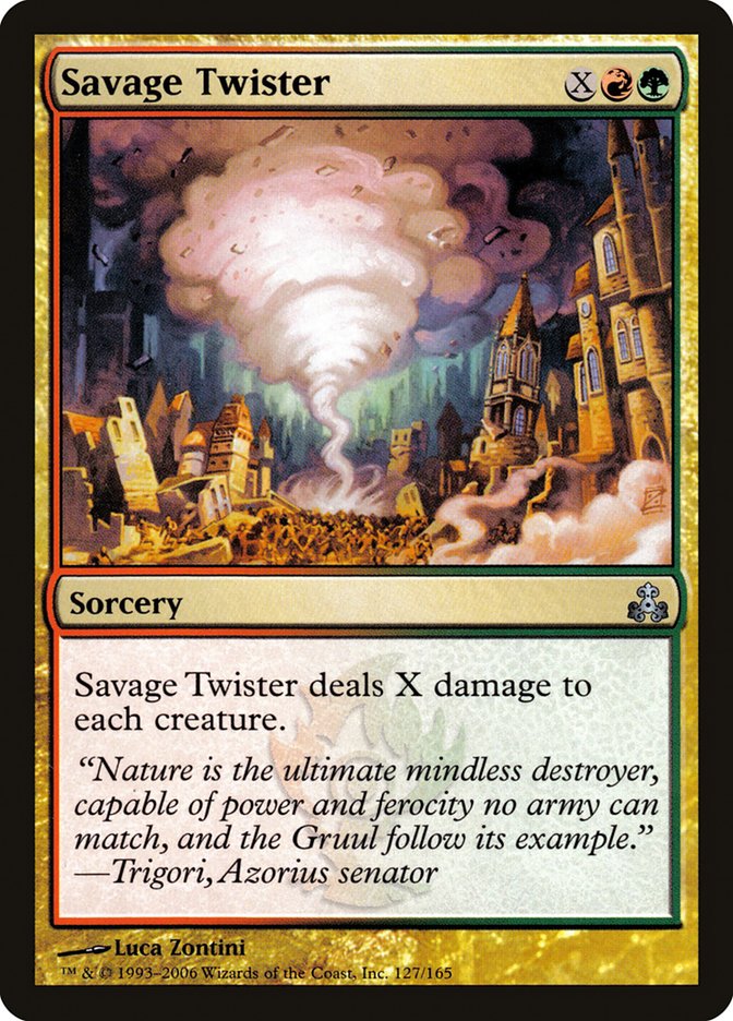 Savage Twister [Guildpact] MTG Single Magic: The Gathering    | Red Claw Gaming