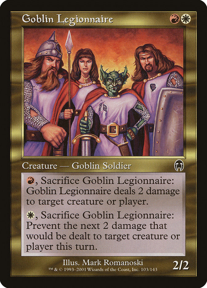 Goblin Legionnaire [Apocalypse] MTG Single Magic: The Gathering    | Red Claw Gaming