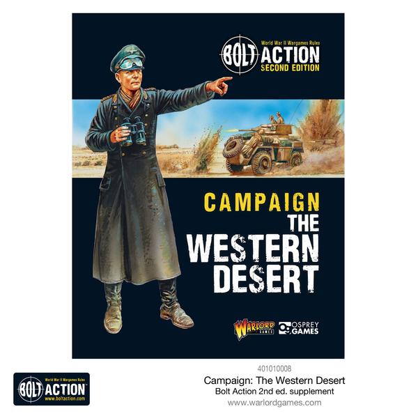 Western Desert campaign Book Book Warlord Games    | Red Claw Gaming