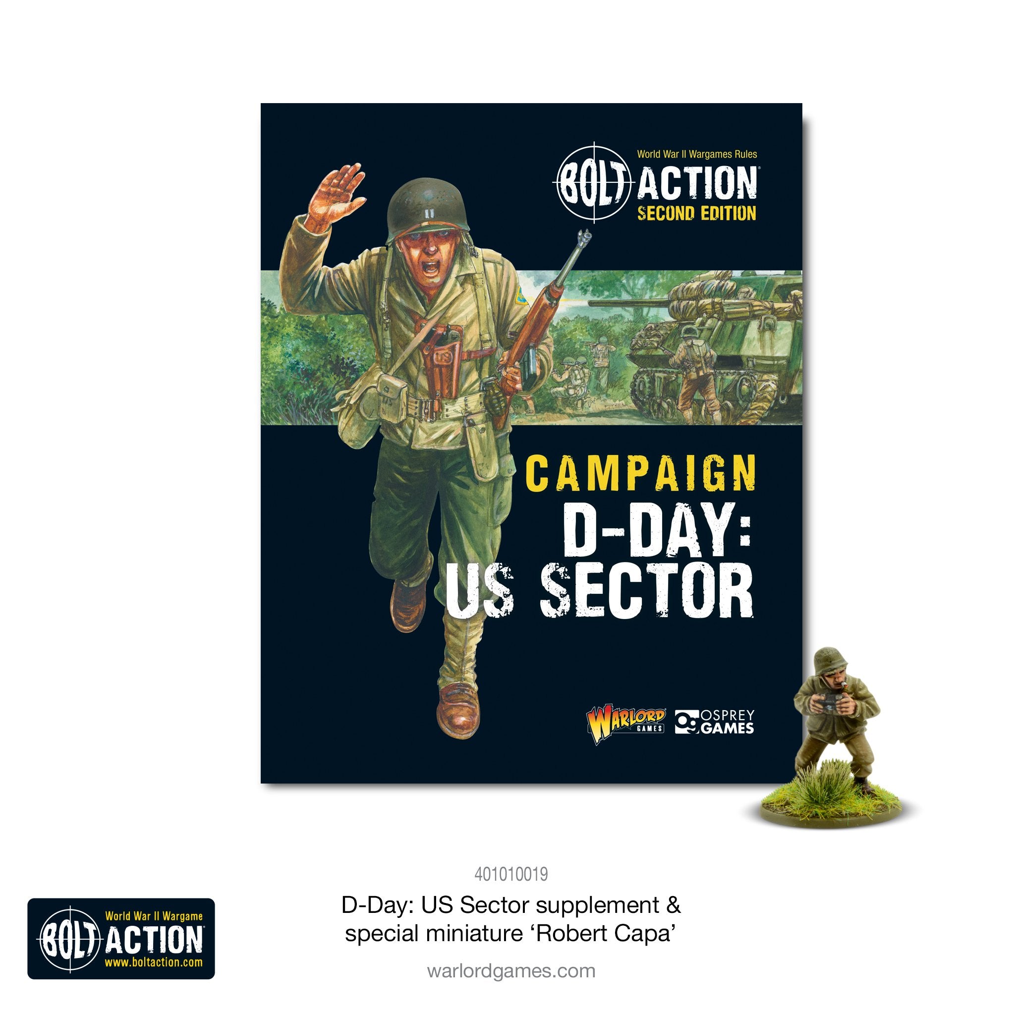 D-Day: US Sector Campaign Book United States Warlord Games    | Red Claw Gaming