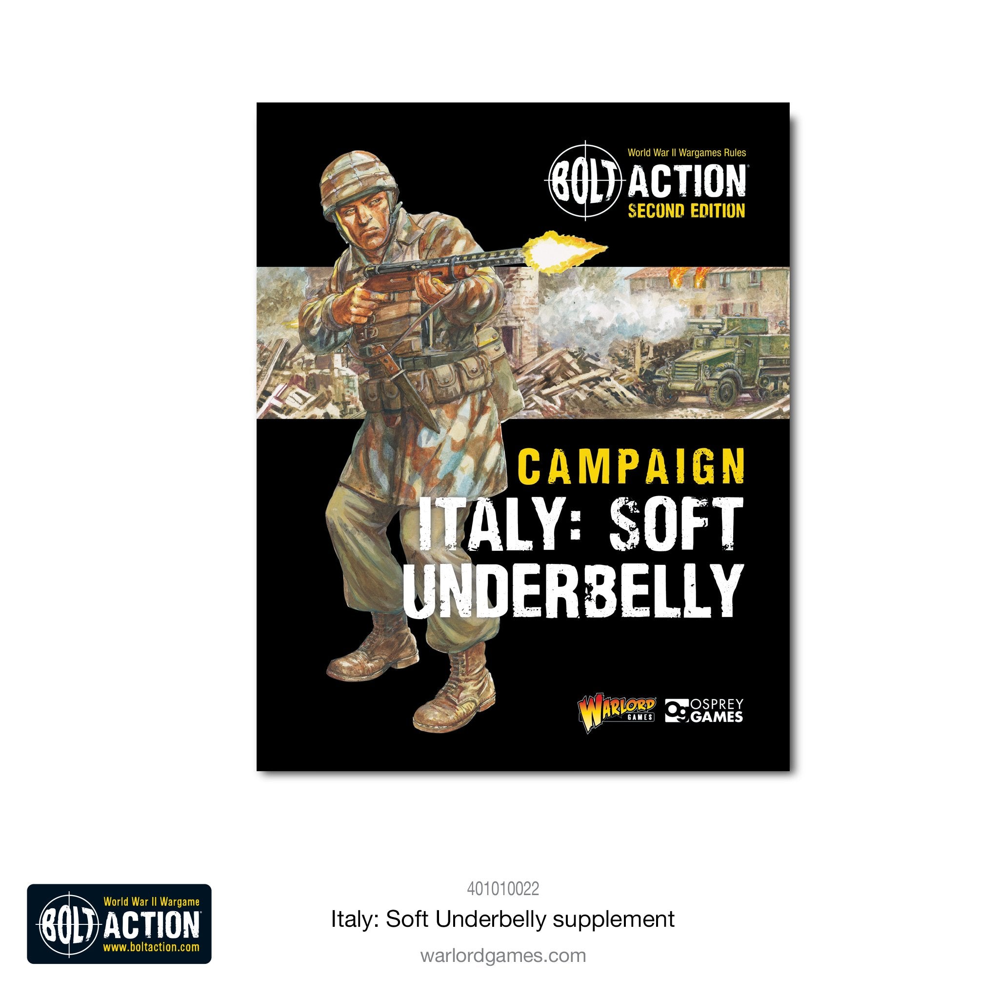 Italy: Soft Underbelly Book Warlord Games    | Red Claw Gaming