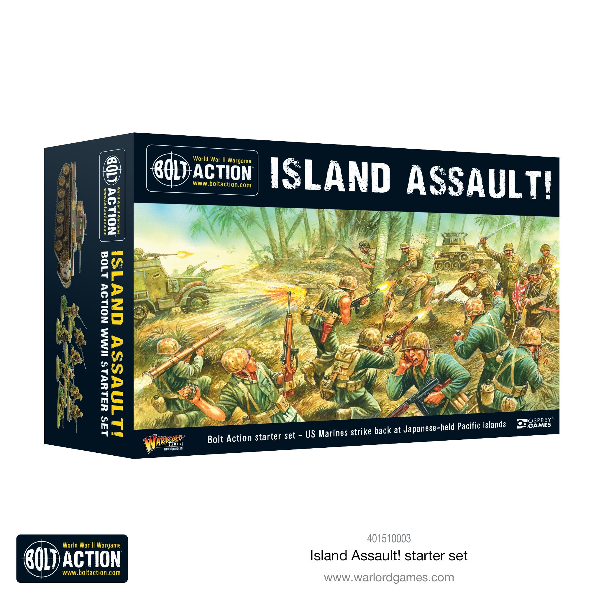 Bolt Action Island Assault! Starter Set Preorder Warlord Games    | Red Claw Gaming