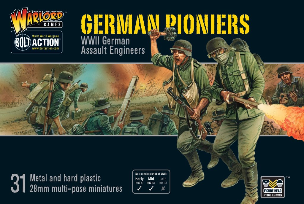 German Pioneers Germany Warlord Games    | Red Claw Gaming