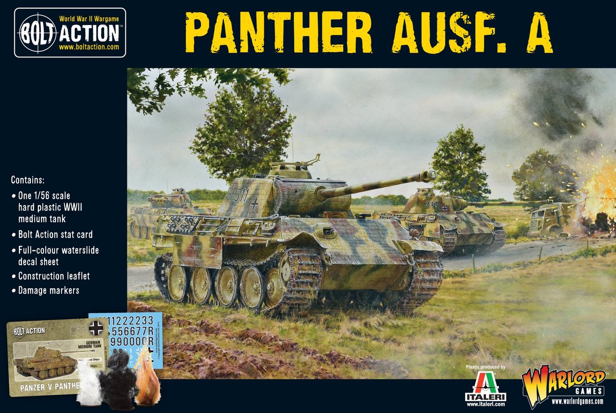 Panther Ausf A Germany Warlord Games    | Red Claw Gaming