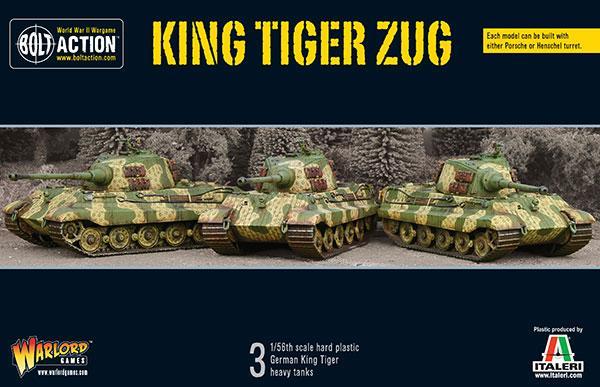 King Tiger Platoon Germany Warlord Games    | Red Claw Gaming
