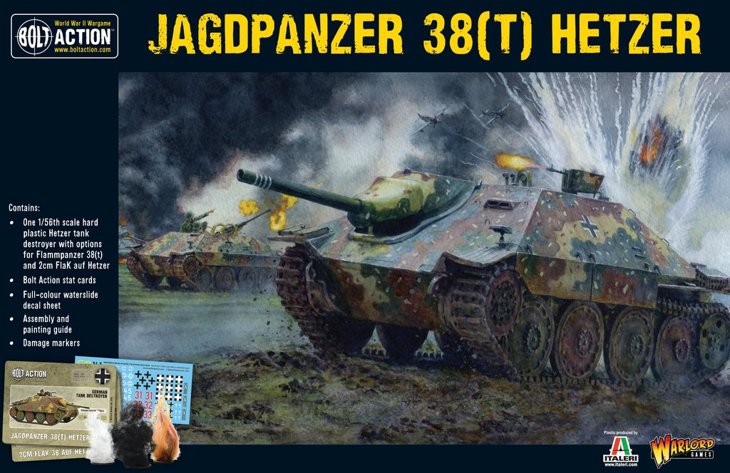 Jagdpanzer 38(t) Hetzer Germany Warlord Games    | Red Claw Gaming