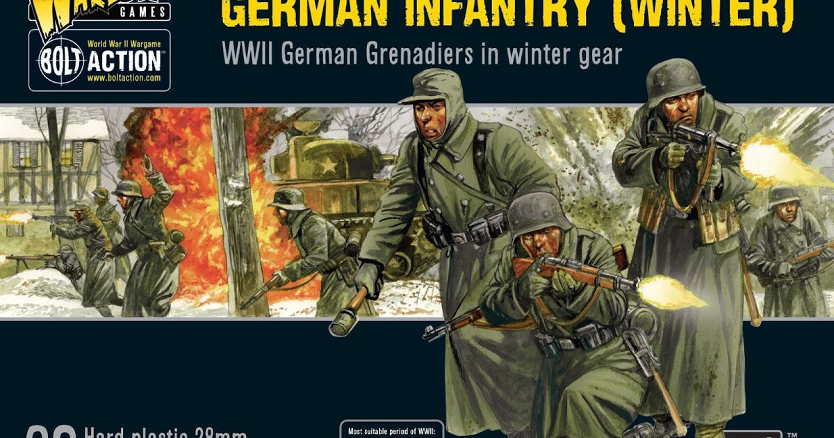 Germans Infantry (Winter) Germany Warlord Games    | Red Claw Gaming