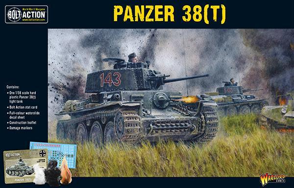 Panzer 38(t) Germany Warlord Games    | Red Claw Gaming