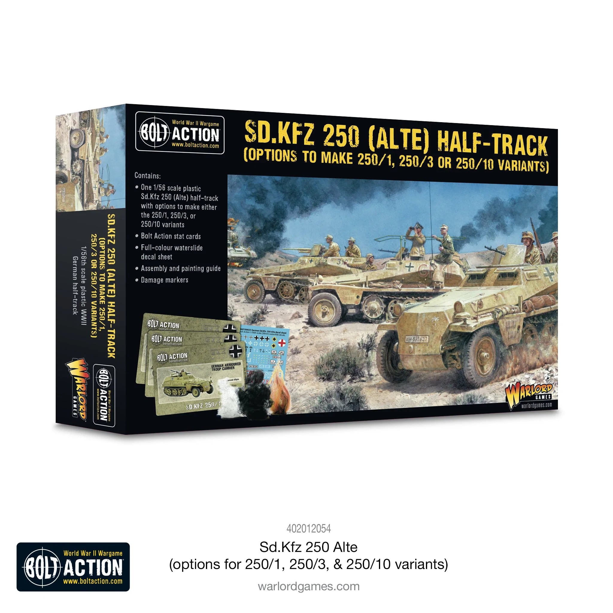Sd.Kfz 250 (Alte) Half-Track Germany Warlord Games    | Red Claw Gaming