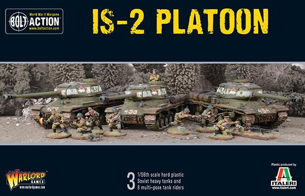 IS2 Platoon Soviet Warlord Games    | Red Claw Gaming