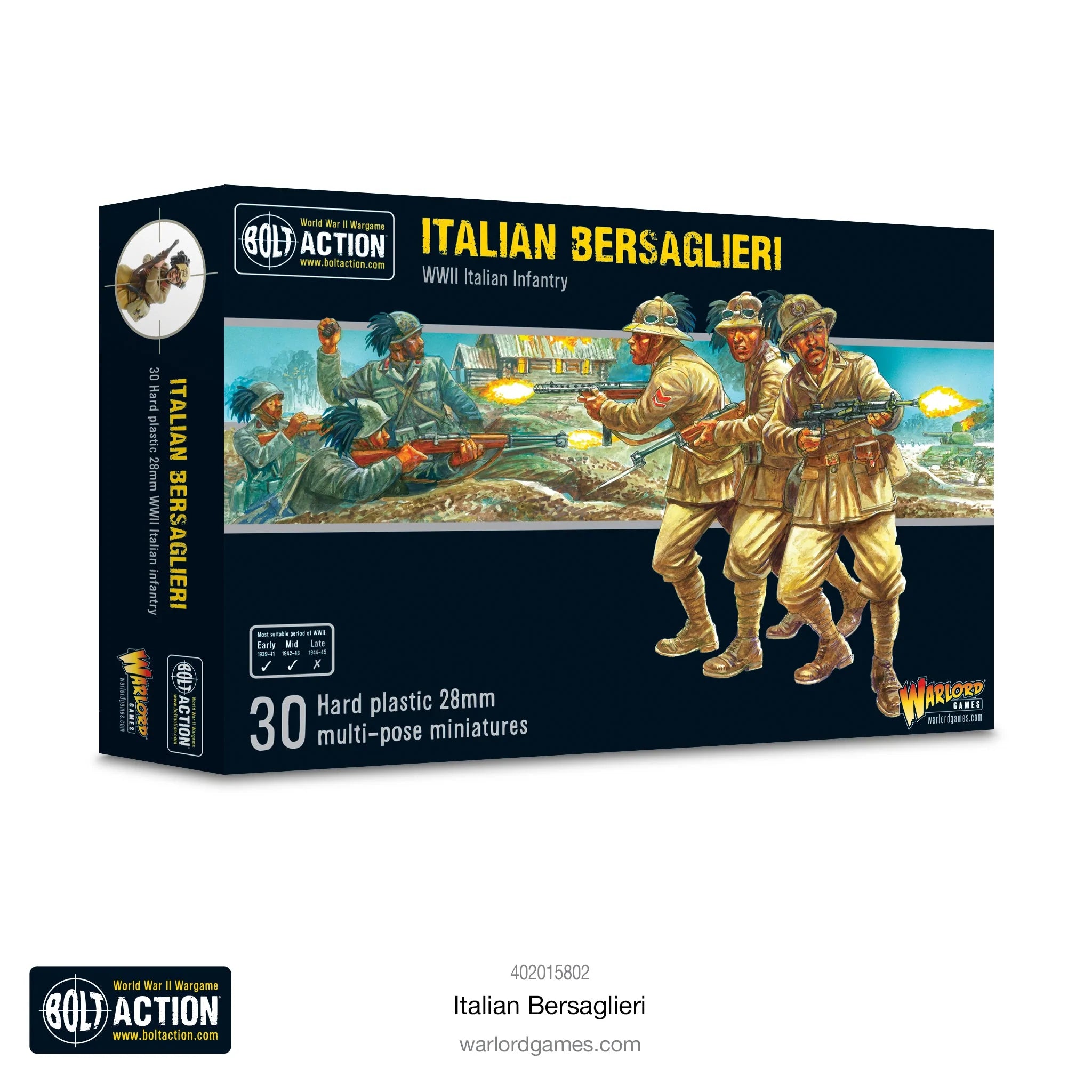 Italian Bersaglieri Italian Warlord Games    | Red Claw Gaming