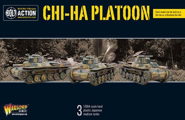 Chi-Ha Platoon Imperial Japan Warlord Games    | Red Claw Gaming
