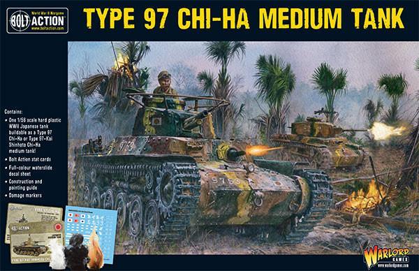 Chi-Ha Japanese tank Imperial Japan Warlord Games    | Red Claw Gaming