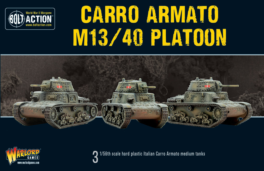 Carro Armato & Semovente Platoon Italian Warlord Games    | Red Claw Gaming