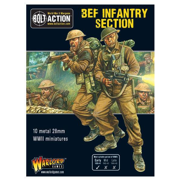 BEF Infantry Section British BEF Warlord Games    | Red Claw Gaming