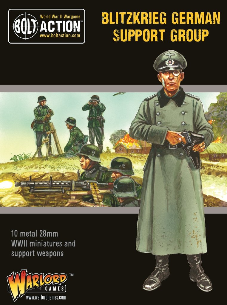 Blitzkrieg German Support Group Germany Warlord Games    | Red Claw Gaming