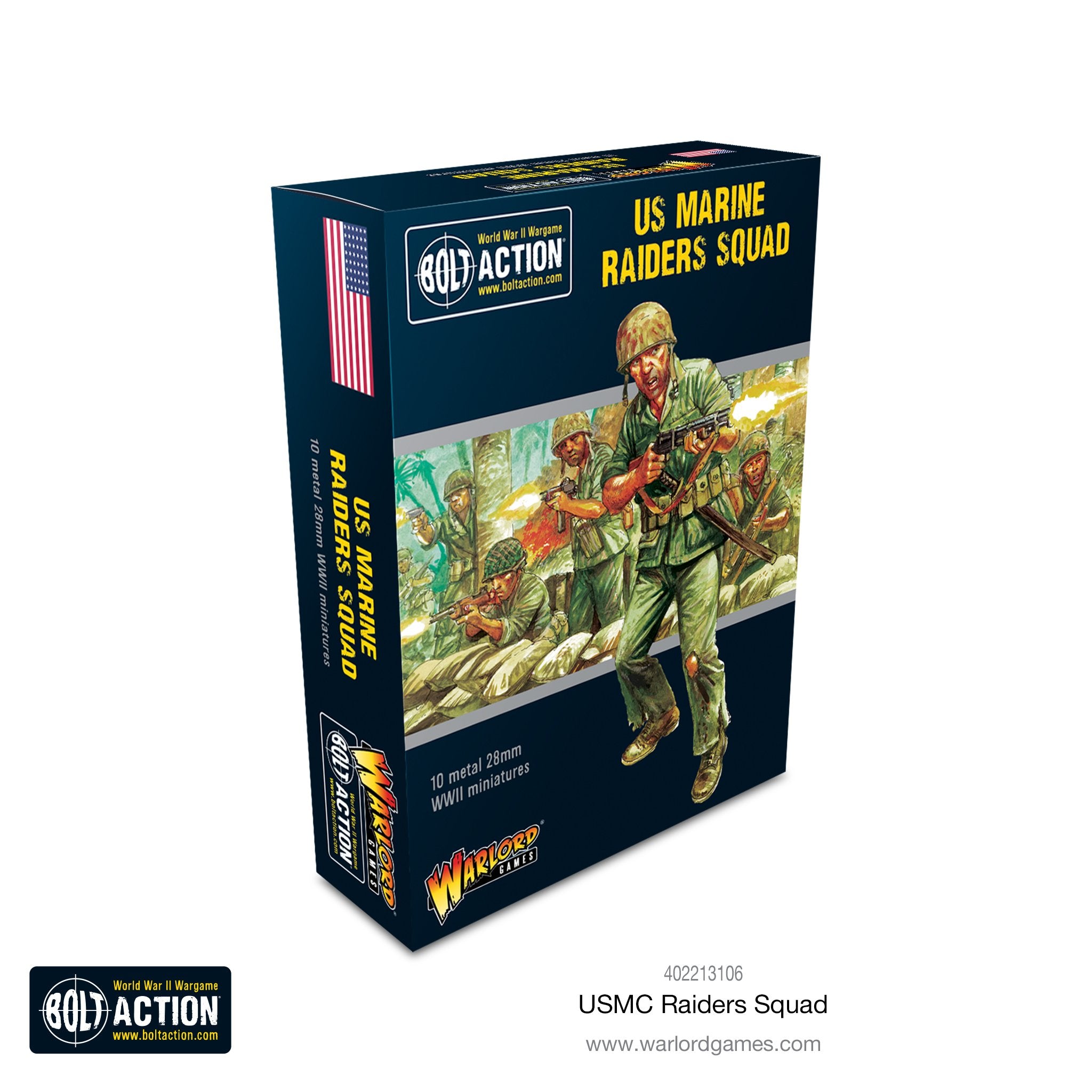 US Marine Raider Squad Preorder Warlord Games    | Red Claw Gaming