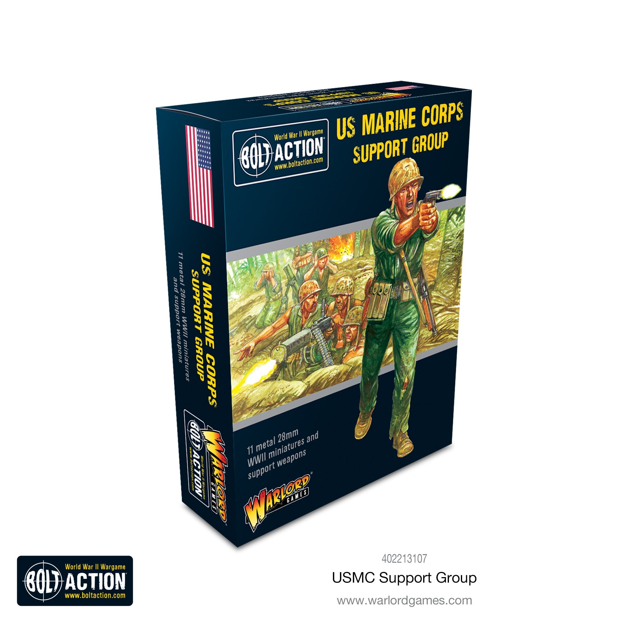 USMC Support Group Preorder Warlord Games    | Red Claw Gaming