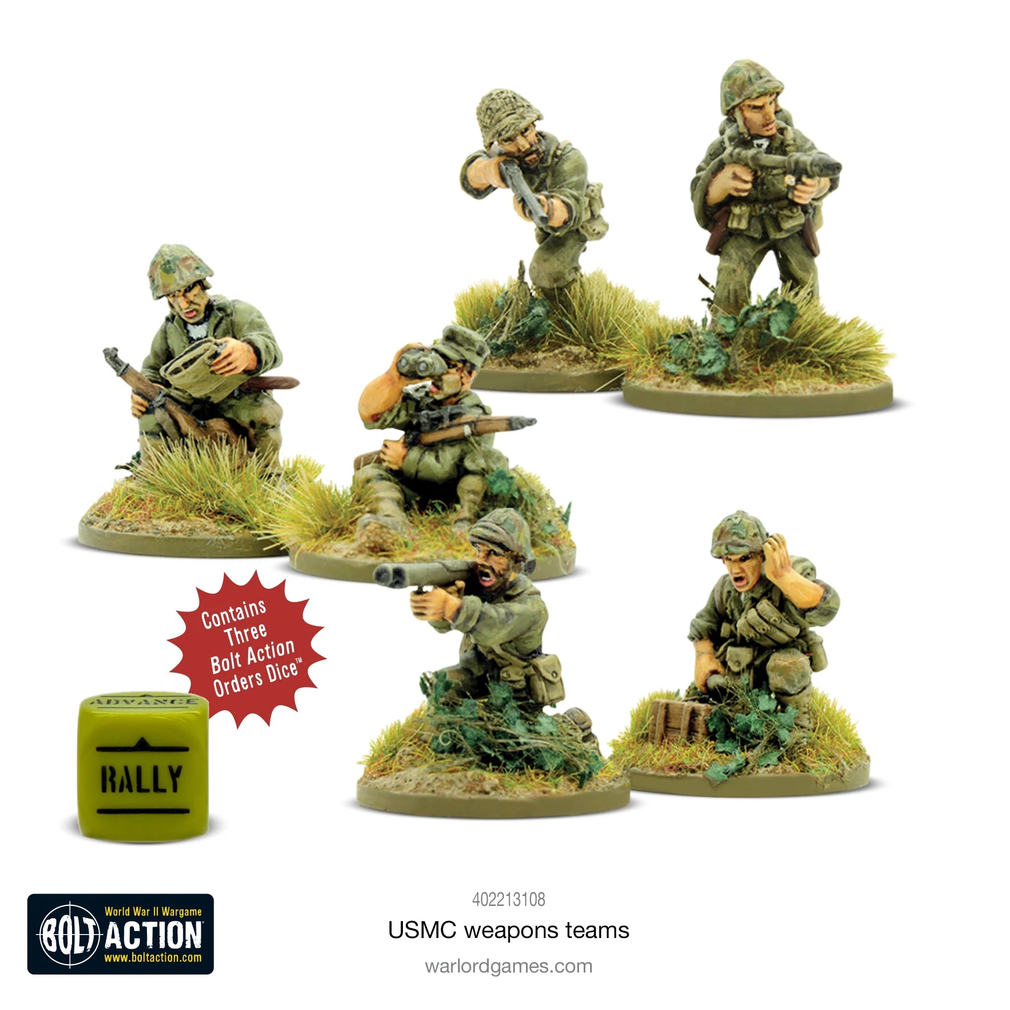US MARINES WEAPONS TEAMS American Warlord Games    | Red Claw Gaming