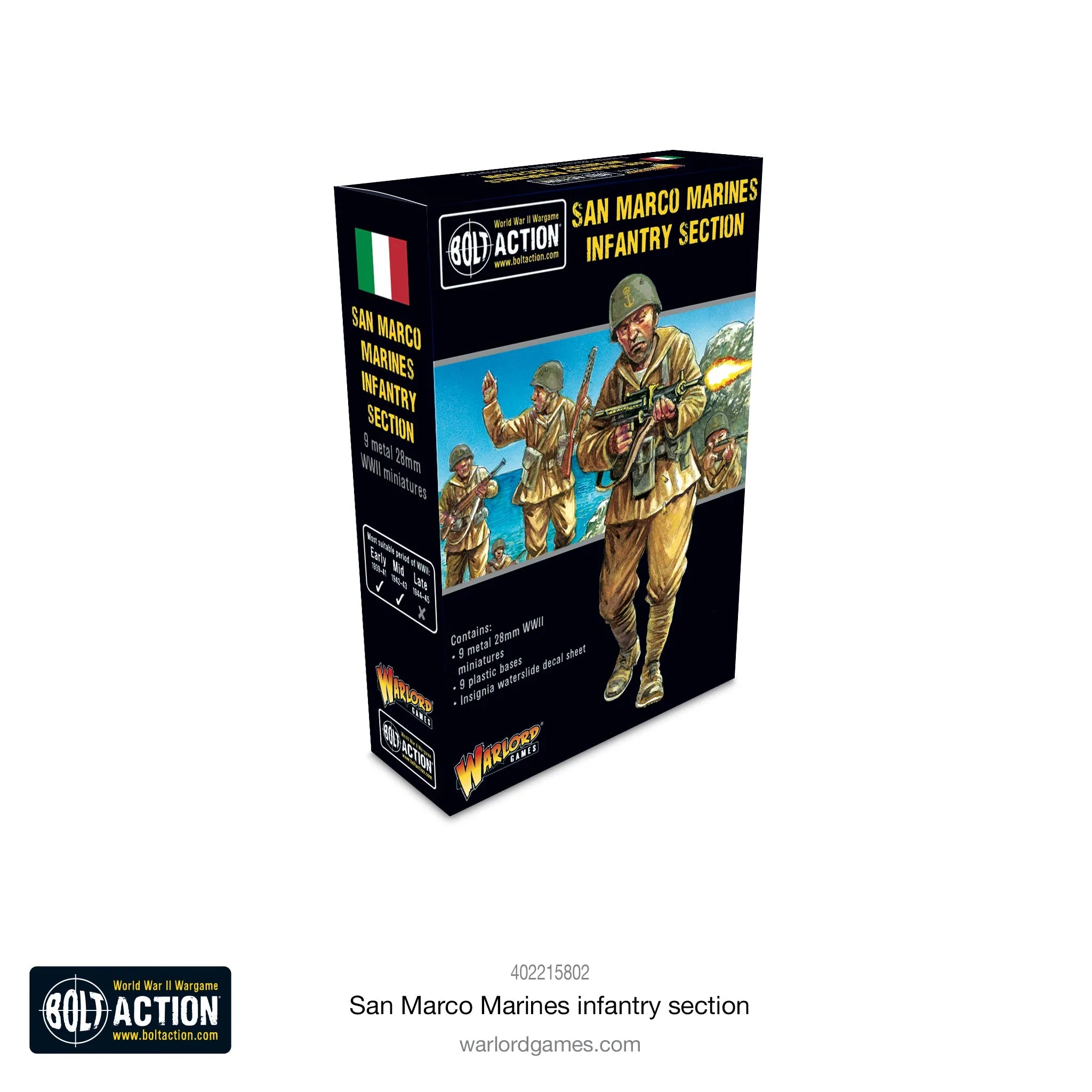 San Marco Marines Infantry Section Italian Warlord Games    | Red Claw Gaming