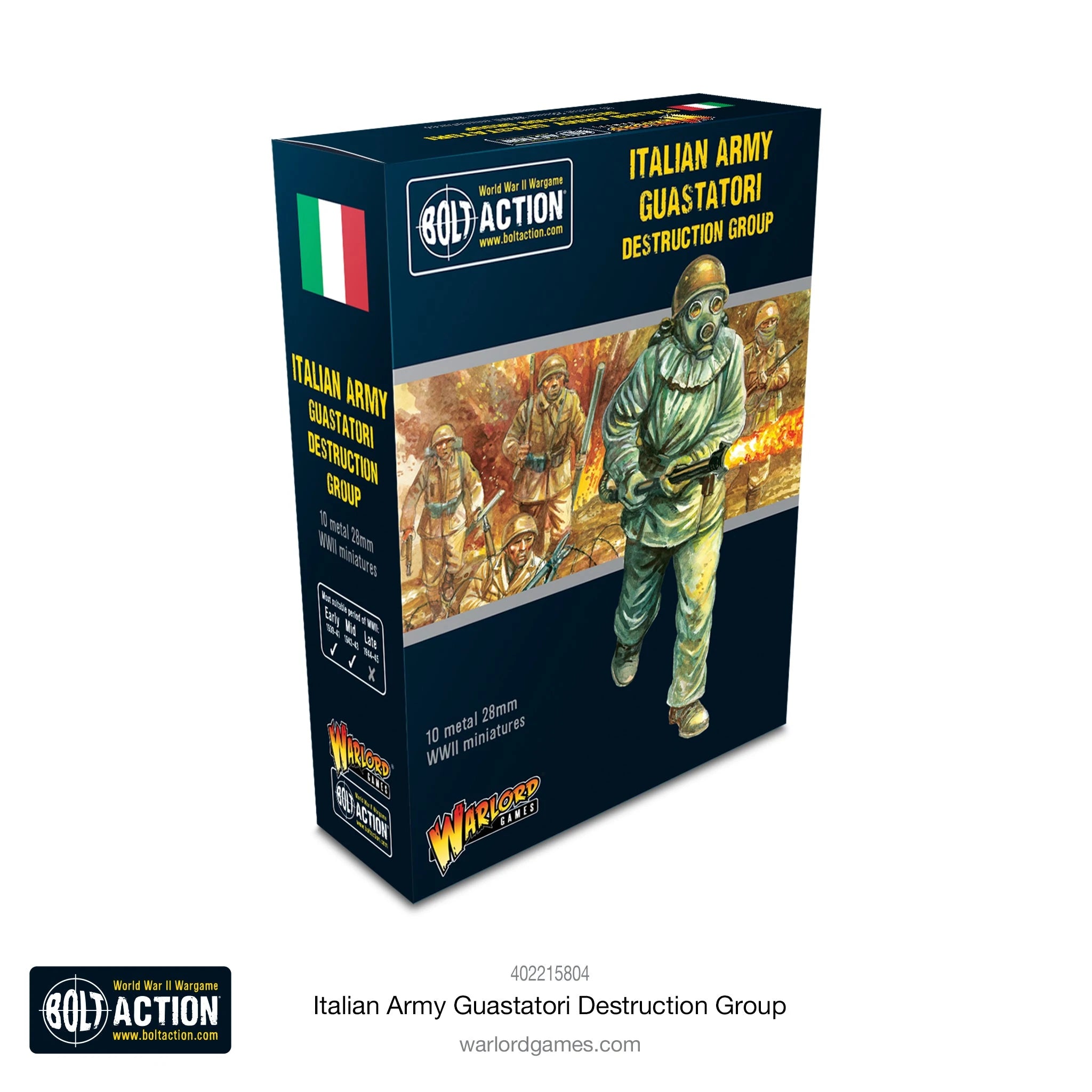 Italian Army Guastatori Destruction Group Italian Warlord Games    | Red Claw Gaming