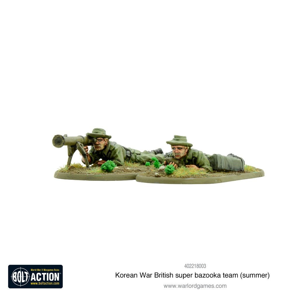 British Super Bazooka Team (summer) Korea British Warlord Games    | Red Claw Gaming