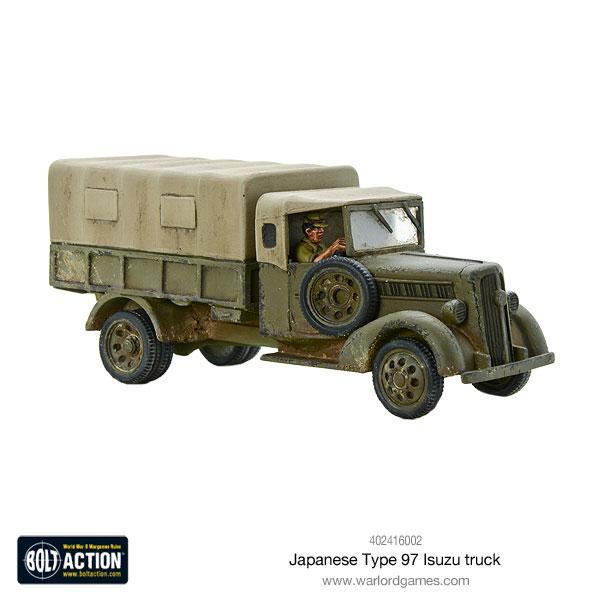 Imperial Japanese Type 97 Isuzu Truck Imperial Japan Warlord Games    | Red Claw Gaming