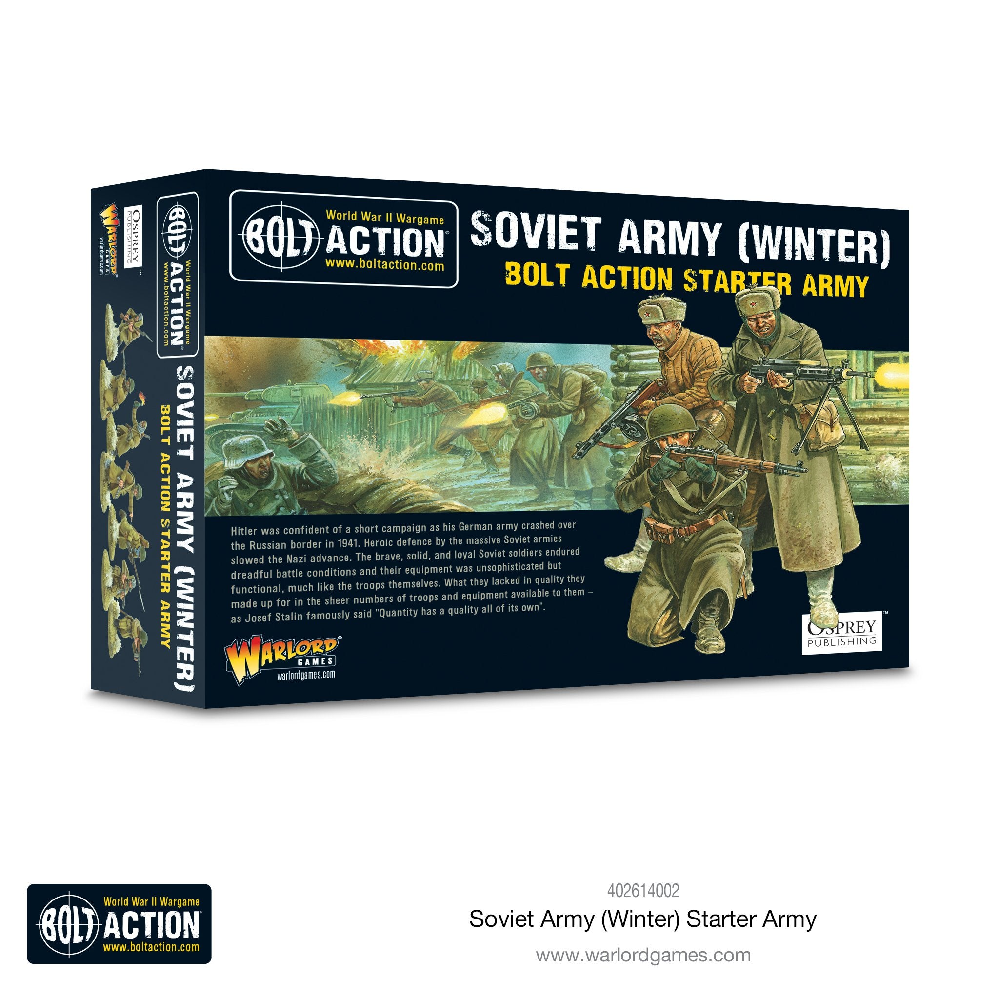 Soviet Army (Winter) Starter Army Soviet Warlord Games    | Red Claw Gaming