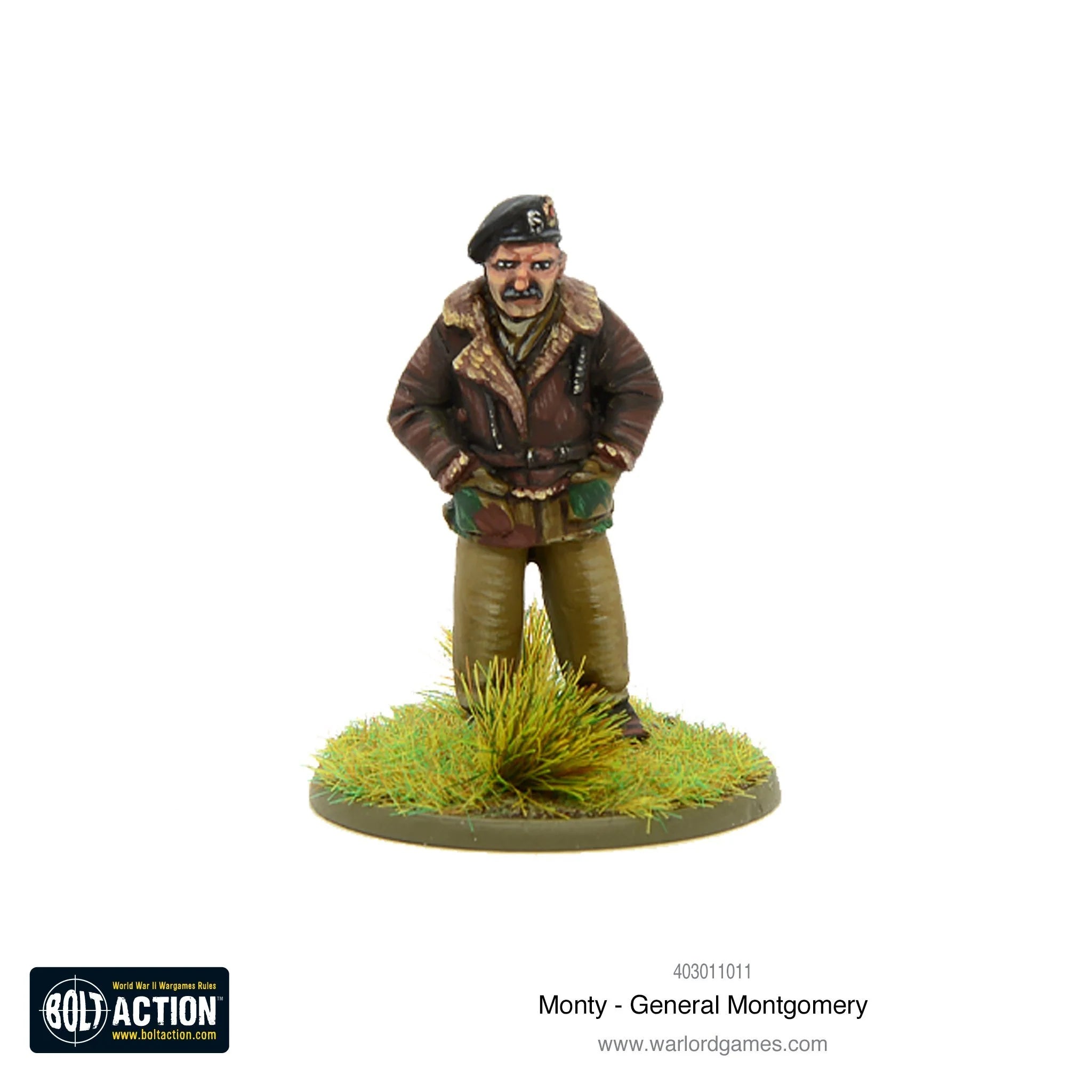 Monty - General Montgomery British Warlord Games    | Red Claw Gaming