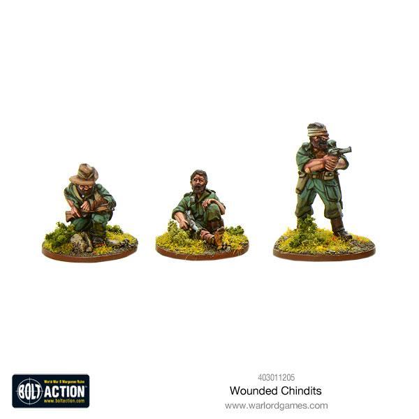 Wounded Chindits Chindits Warlord Games    | Red Claw Gaming