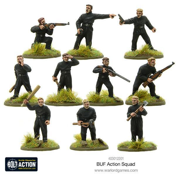 BUF Action Squad British Warlord Games    | Red Claw Gaming