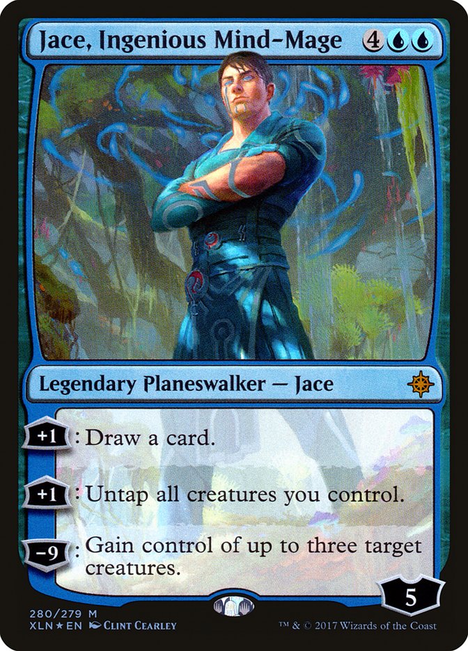 Jace, Ingenious Mind-Mage [Ixalan] MTG Single Magic: The Gathering    | Red Claw Gaming