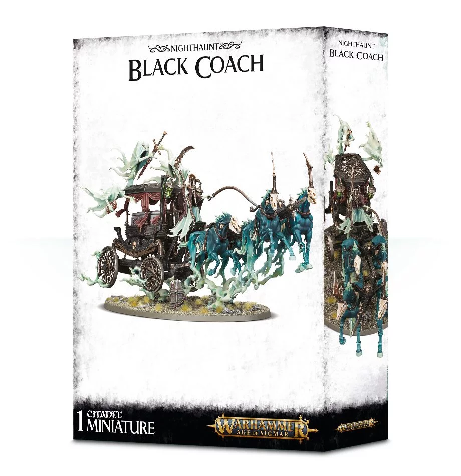 NIGHTHAUNT BLACK COACH Nighthaunt Games Workshop | Red Claw Gaming