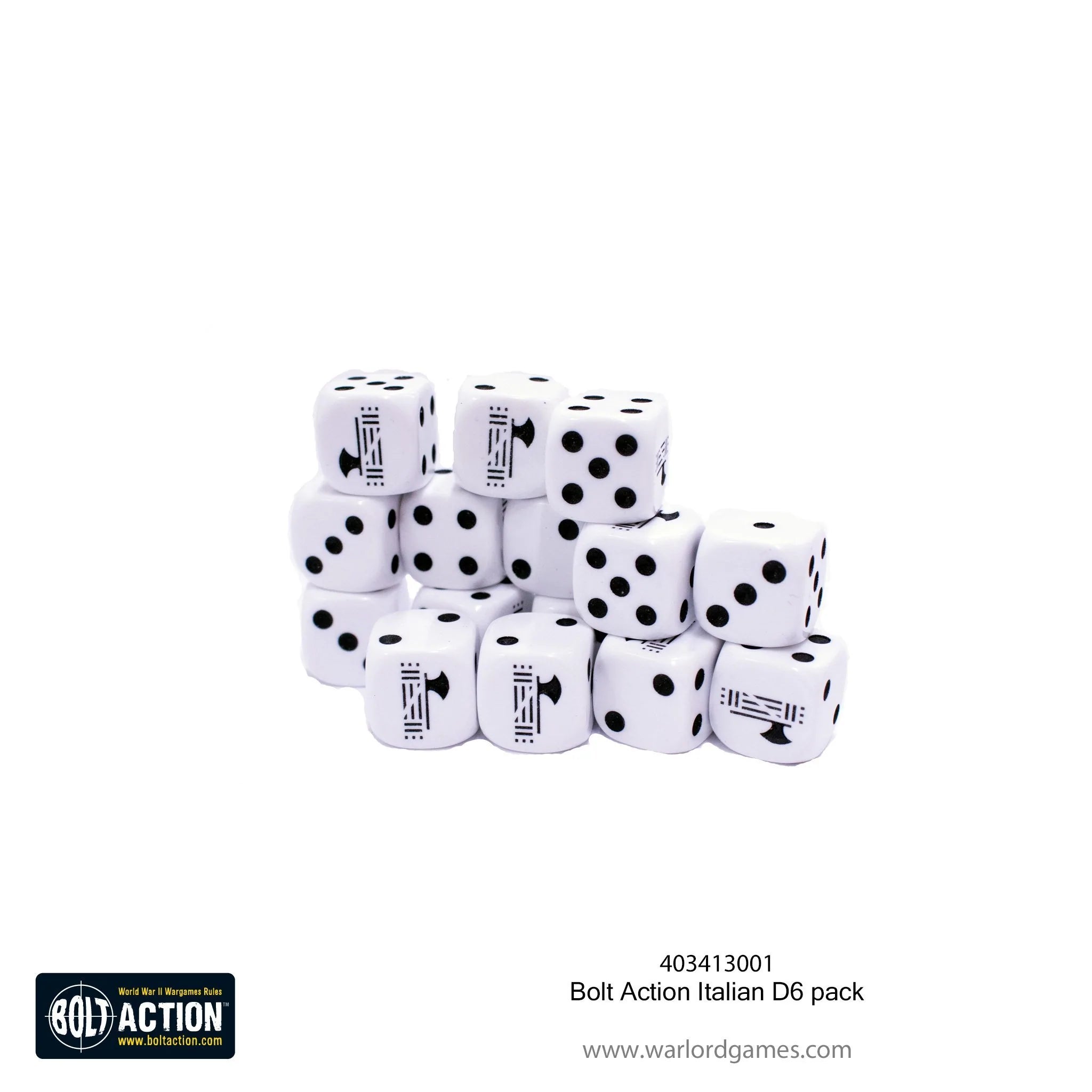 Italian D6 dice pack Accessories Warlord Games    | Red Claw Gaming