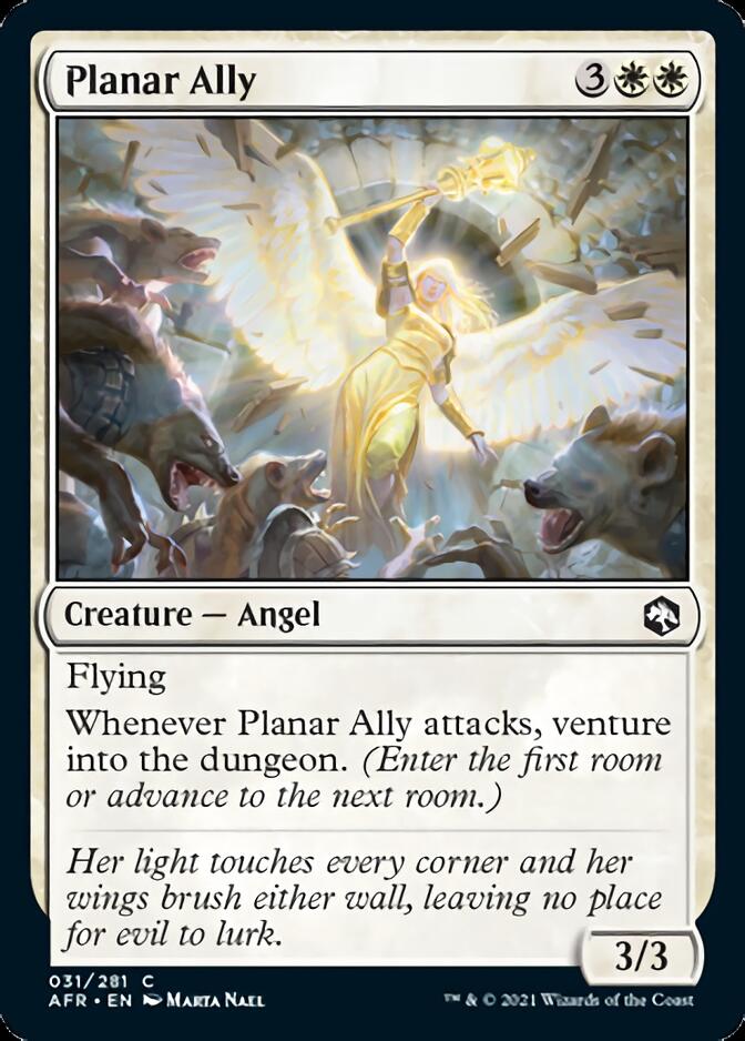 Planar Ally [Dungeons & Dragons: Adventures in the Forgotten Realms] MTG Single Magic: The Gathering    | Red Claw Gaming