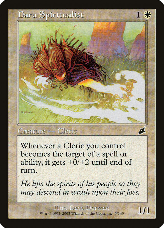 Daru Spiritualist [Scourge] MTG Single Magic: The Gathering    | Red Claw Gaming
