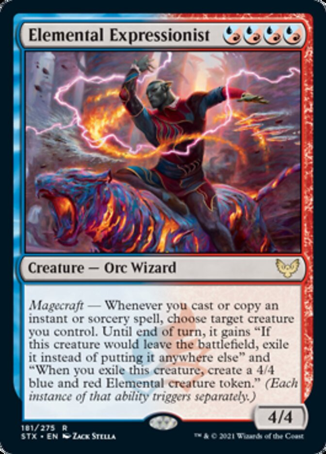 Elemental Expressionist [Strixhaven: School of Mages] MTG Single Magic: The Gathering    | Red Claw Gaming