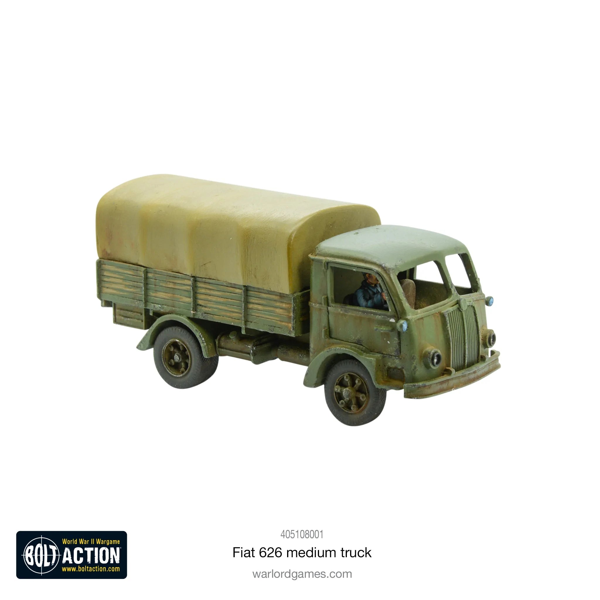 Fiat 626 Medium Truck Italian Warlord Games    | Red Claw Gaming